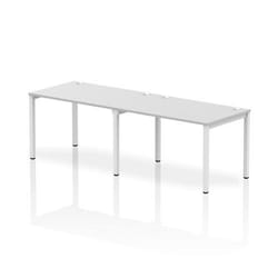 Dynamic Impulse Single Row 2 Person Bench Desk W1200 x D800 x H730mm W