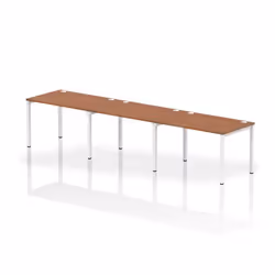 Dynamic Impulse Single Row 3 Person Bench Desk W1200 x D800 x H730mm W