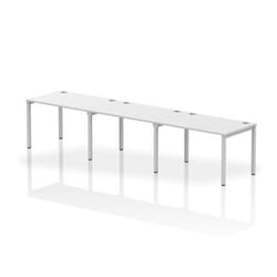 Dynamic Impulse Single Row 3 Person Bench Desk W1200 x D800 x H730mm W