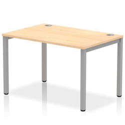 Dynamic Impulse Single Row Bench Desk W1200 x D800 x H730mm Maple Fini