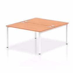Dynamic Impulse Back-to-Back 2 Person Bench Desk W1400 x D1600 x H730m