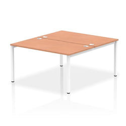Dynamic Impulse Back-to-Back 2 Person Bench Desk W1400 x D1600 x H730m