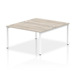 Dynamic Impulse Back-to-Back 2 Person Bench Desk W1400 x D1600 x H730m