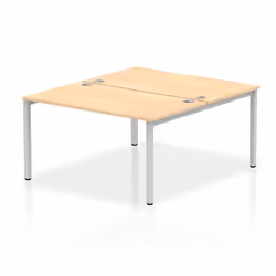 Dynamic Impulse Back-to-Back 2 Person Bench Desk W1400 x D1600 x H730m