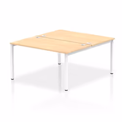 Dynamic Impulse Back-to-Back 2 Person Bench Desk W1400 x D1600 x H730m