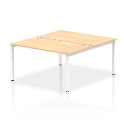Dynamic Impulse Back-to-Back 2 Person Bench Desk W1400 x D1600 x H730m