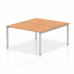 Dynamic Impulse Back-to-Back 2 Person Bench Desk W1400 x D1600 x H730m