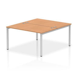 Dynamic Impulse Back-to-Back 2 Person Bench Desk W1400 x D1600 x H730m