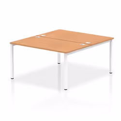 Dynamic Impulse Back-to-Back 2 Person Bench Desk W1400 x D1600 x H730m