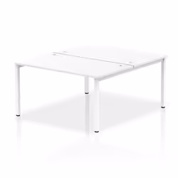 Dynamic Impulse Back-to-Back 2 Person Bench Desk W1400 x D1600 x H730m
