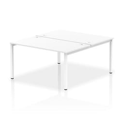 Dynamic Impulse Back-to-Back 2 Person Bench Desk W1400 x D1600 x H730m