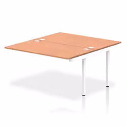Dynamic Impulse Back-to-Back Bench Desk Extension Kit W1400 x D1600 x