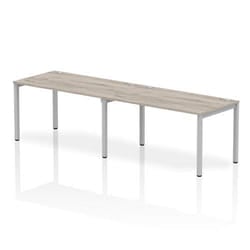 Dynamic Impulse Single Row 2 Person Bench Desk W1400 x D800 x H730mm G