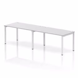 Dynamic Impulse Single Row 2 Person Bench Desk W1400 x D800 x H730mm W