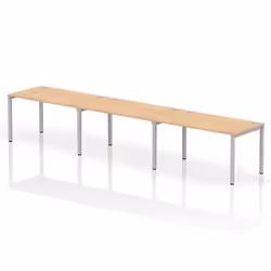 Dynamic Impulse Single Row 3 Person Bench Desk W1400 x D800 x H730mm M