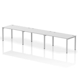 Dynamic Impulse Single Row 3 Person Bench Desk W1400 x D800 x H730mm W