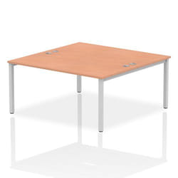Dynamic Impulse Back-to-Back 2 Person Bench Desk W1600 x D1600 x H730m