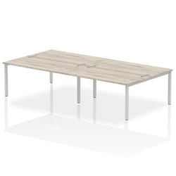 Dynamic Impulse Back-to-Back 4 Person Bench Desk W1600 x D1600 x H730m