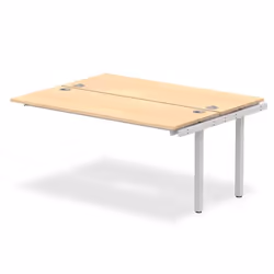 Dynamic Impulse Back-to-Back Bench Desk Extension Kit W1600 x D1600 x
