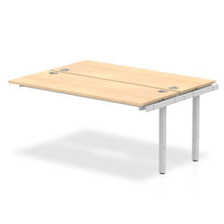 Dynamic Impulse Back-to-Back Bench Desk Extension Kit W1600 x D1600 x