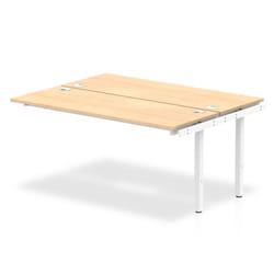 Dynamic Impulse Back-to-Back Bench Desk Extension Kit W1600 x D1600 x
