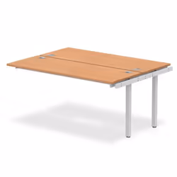 Dynamic Impulse Back-to-Back Bench Desk Extension Kit W1600 x D1600 x