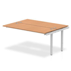 Dynamic Impulse Back-to-Back Bench Desk Extension Kit W1600 x D1600 x