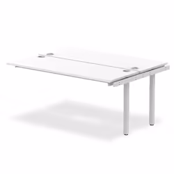 Dynamic Impulse Back-to-Back Bench Desk Extension Kit W1600 x D1600 x