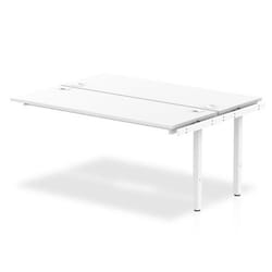 Dynamic Impulse Back-to-Back Bench Desk Extension Kit W1600 x D1600 x