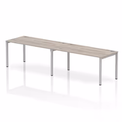 Dynamic Impulse Single Row 2 Person Bench Desk W1600 x D800 x H730mm G