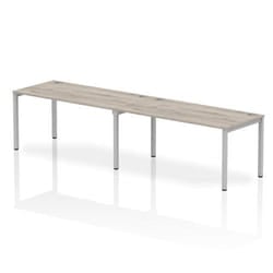 Dynamic Impulse Single Row 2 Person Bench Desk W1600 x D800 x H730mm G