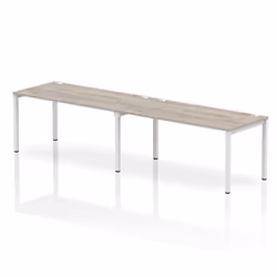 Dynamic Impulse Single Row 2 Person Bench Desk W1600 x D800 x H730mm G