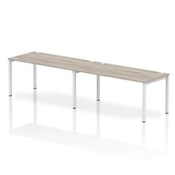 Dynamic Impulse Single Row 2 Person Bench Desk W1600 x D800 x H730mm G