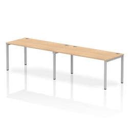 Dynamic Impulse Single Row 2 Person Bench Desk W1600 x D800 x H730mm M