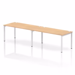 Dynamic Impulse Single Row 2 Person Bench Desk W1600 x D800 x H730mm M