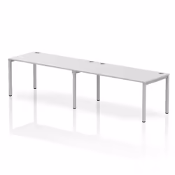 Dynamic Impulse Single Row 2 Person Bench Desk W1600 x D800 x H730mm W