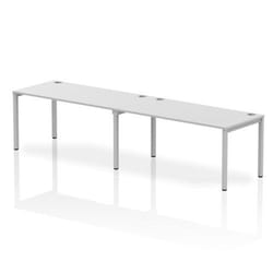 Dynamic Impulse Single Row 2 Person Bench Desk W1600 x D800 x H730mm W
