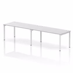 Dynamic Impulse Single Row 2 Person Bench Desk W1600 x D800 x H730mm W