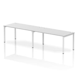 Dynamic Impulse Single Row 2 Person Bench Desk W1600 x D800 x H730mm W