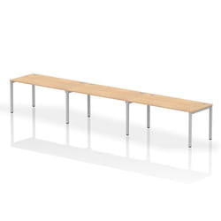 Dynamic Impulse Single Row 3 Person Bench Desk W1600 x D800 x H730mm M
