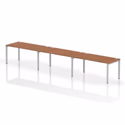 Dynamic Impulse Single Row 3 Person Bench Desk W1600 x D800 x H730mm W