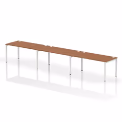 Dynamic Impulse Single Row 3 Person Bench Desk W1600 x D800 x H730mm W