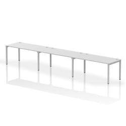 Dynamic Impulse Single Row 3 Person Bench Desk W1600 x D800 x H730mm W