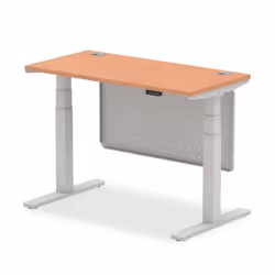 Dynamic Air Modesty 1200 x 600mm Height Adjustable Office Desk With Ca