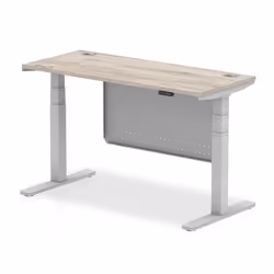 Dynamic Air Modesty 1400 x 600mm Height Adjustable Office Desk With Ca