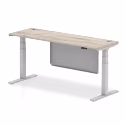 Dynamic Air Modesty 1800 x 600mm Height Adjustable Office Desk With Ca