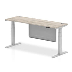 Dynamic Air Modesty 1800 x 600mm Height Adjustable Office Desk With Ca