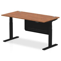 Dynamic Air Modesty 1600 x 800mm Height Adjustable Office Desk With Ca