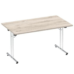 Dynamic Impulse W1400 x D800 x H715mm Rectangular Folding Table Grey O