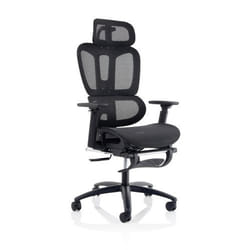 Dynamic Horizon Executive Mesh Office Chair With Height Adjustable Arm